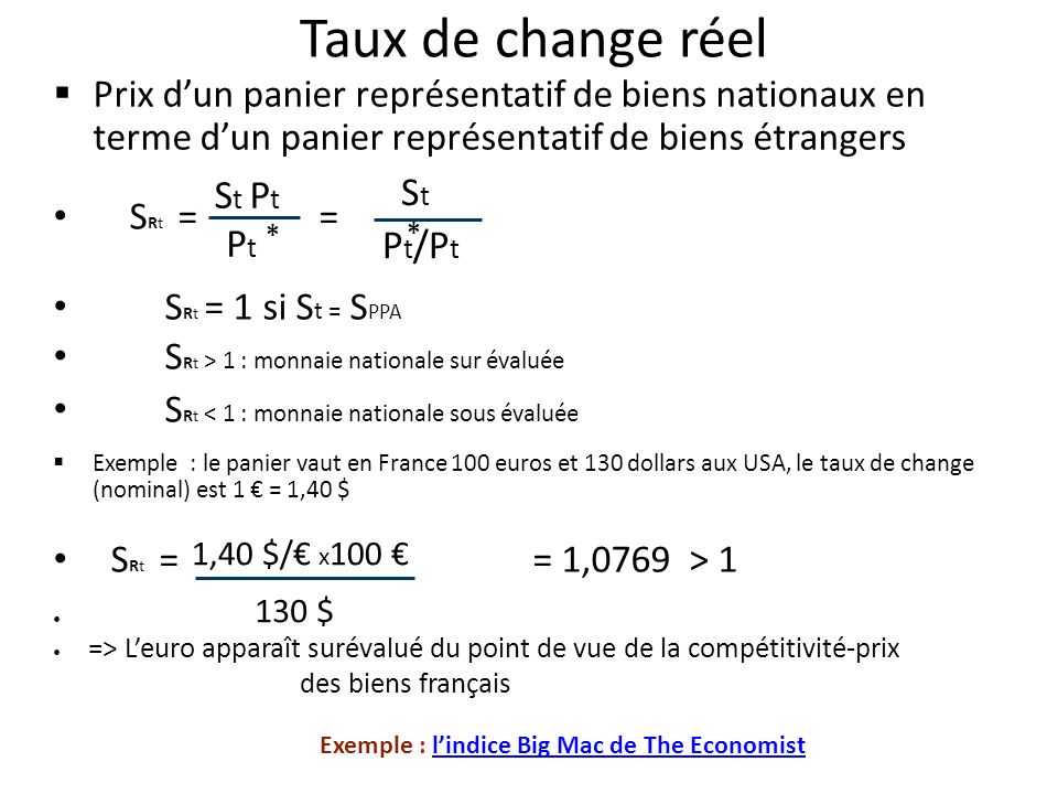 D Couvrir Imagen Formule Taux De Change R El Fr Thptnganamst Edu Vn